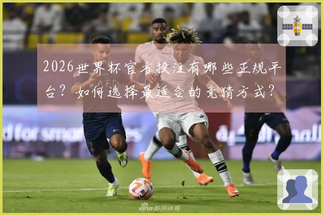 2026世界杯官方投注有哪些正规平台？如何选择最适合的竞猜方式？